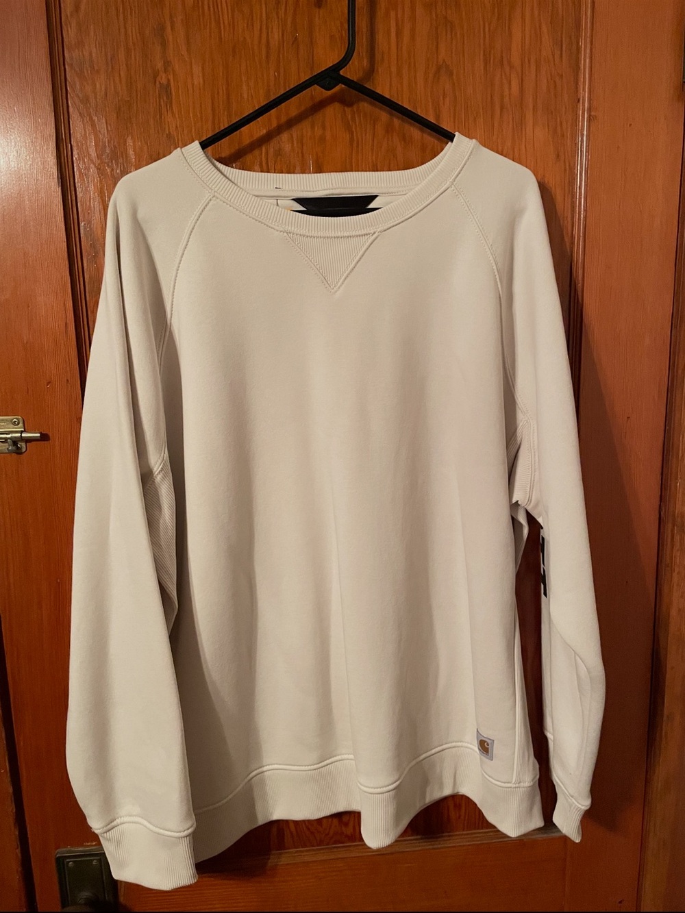 Carhartt Women’s  Cream Crewneck Sweatshirt